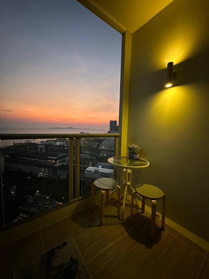 The Riviera Jomtien Studio Sea View High Floor Daire Dış mekan fotoğraf